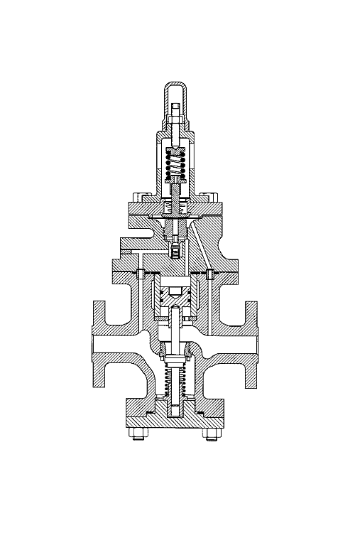 TRAC Style ‘R’ valve schematic